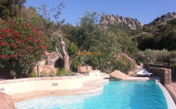 San Pantaleo - Villa mit Pool und herrlicher Aussicht.